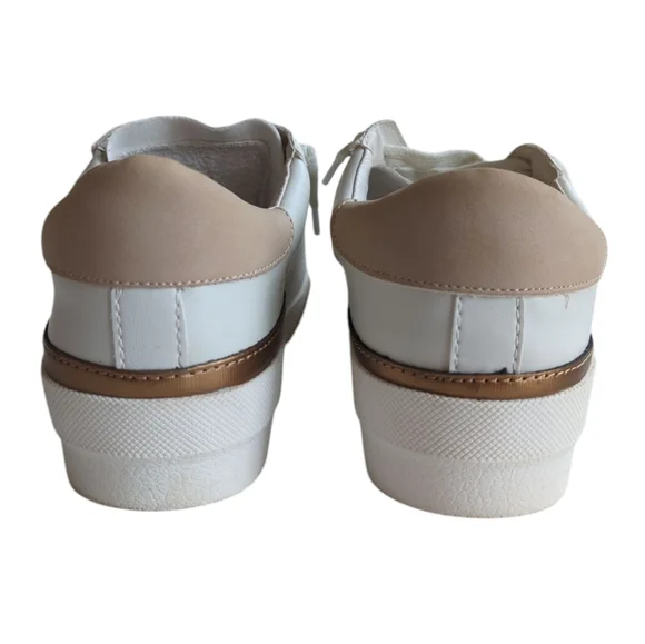 DV Dolce Vita Harryson Faux Leather Lace Up Sneakers 7.5 Blush Multi - Picture 8 of 16